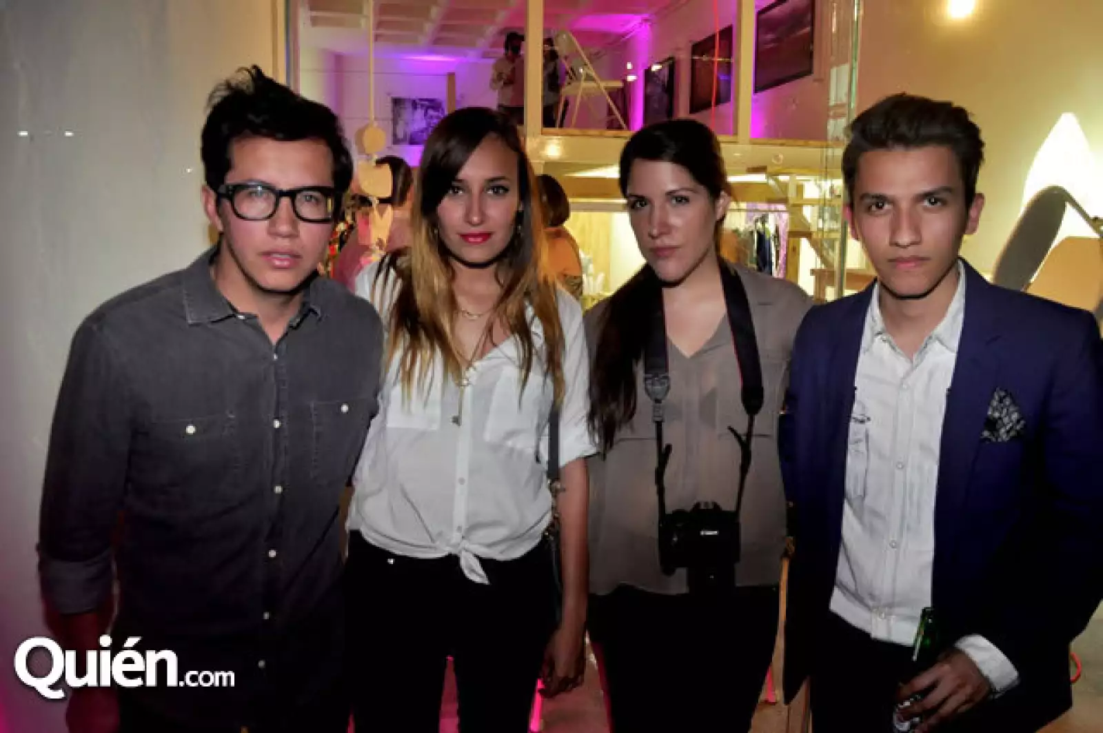 Edgar Chávez, Priscila Mier, Ana Lucía Rodríguez y Raúl Tovar