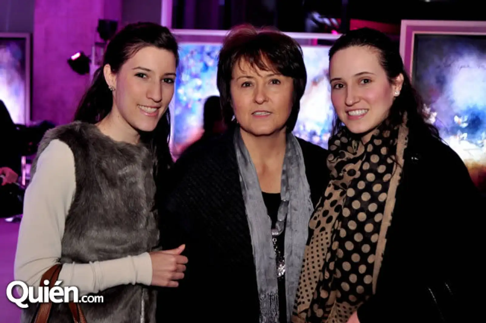 Alejandra Maiz, Norma Deschamps de Maiz y Gisela Maiz