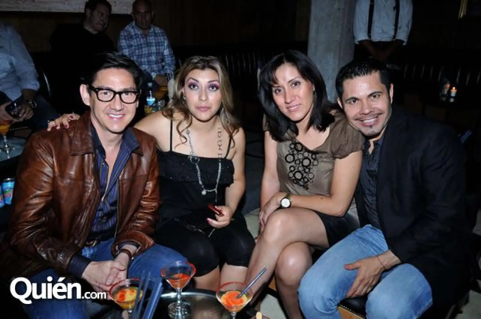 Sergio Muñoz,Alicia Solano,Jessica Pacheco y Carlos Emilio Carranza