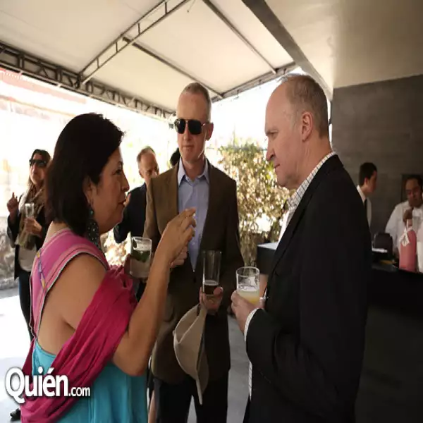 Betsabeé Romero, Michael Landy y Richard Riley