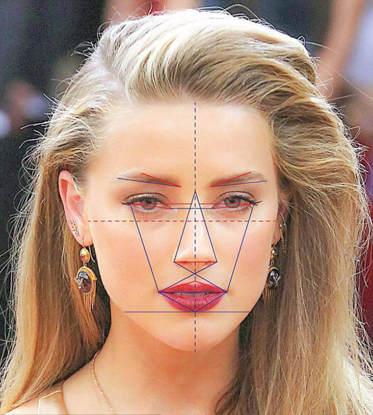 Amber Heard, Kim Kardashian y Kate Moss tienen las caras más cercanas a la perfección. Aquí te explicamos cómo se "calcula la belleza".