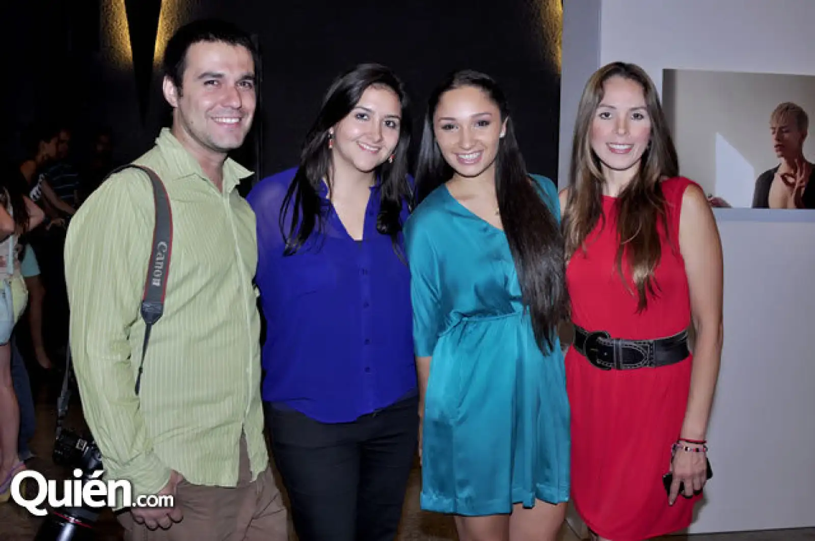 Max Alarcón, Gabriela García, Kathia Treviño y Claudia Depraect