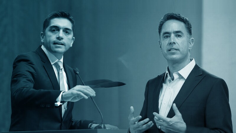 'Gallos' azules