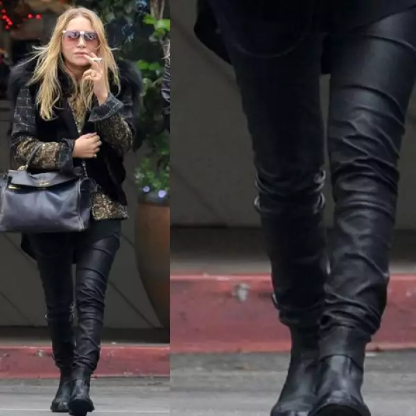 Nunca los uses con botas, de verdad se ven fatal `¡Parecerás pirata!´, te diría Mary Kate Olsen.