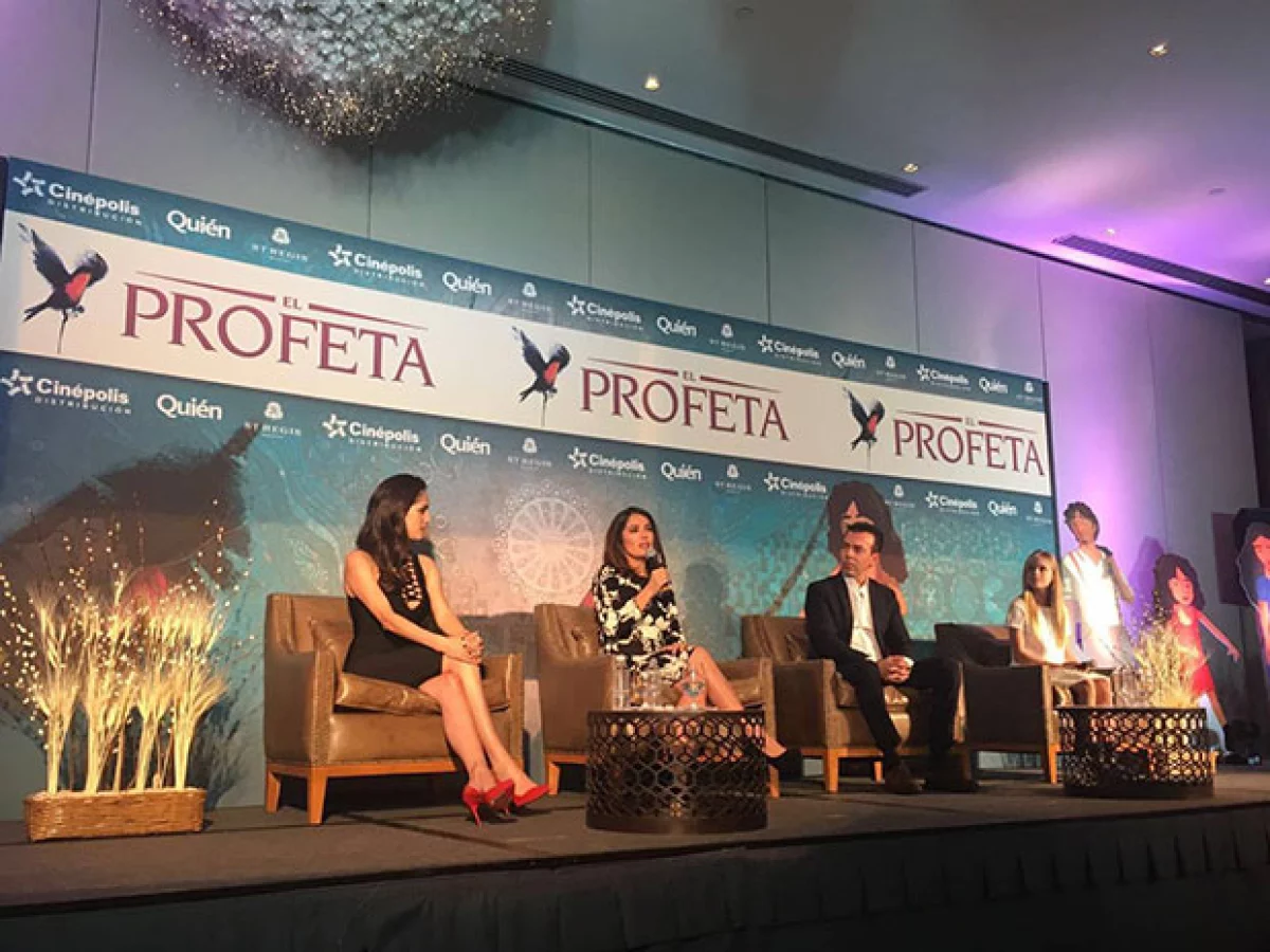 La actriz se encuentra en México para promocionar la cinta "El profeta", de la cual es productora. Además, opinó sobre el tema de Kate del Castillo y 'El Chapo'