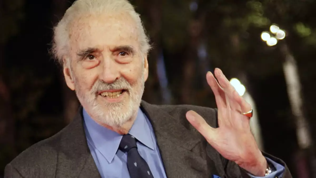 Christopher Lee fue uno de los villanos más famosos de Hollywood (Foto: Reuters/Archivo)