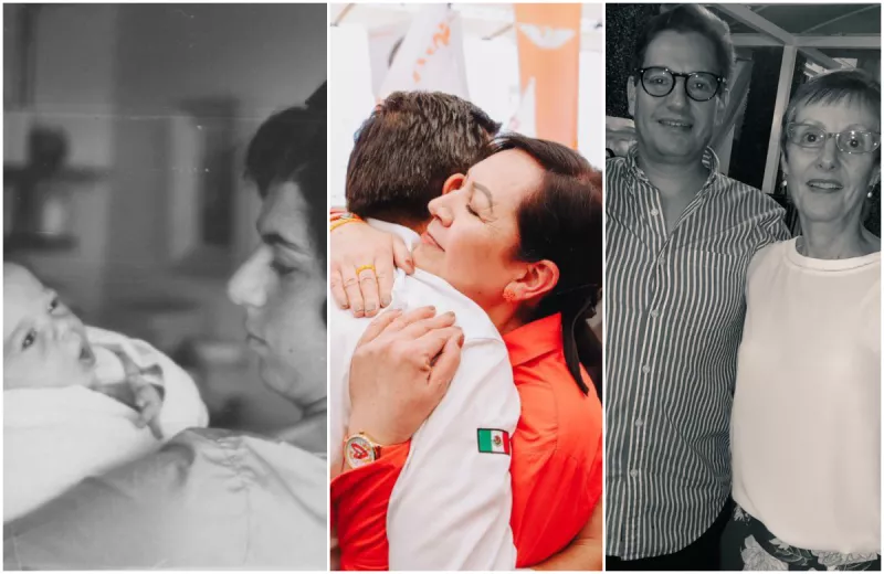 Felicitaciones de candidatos en redes