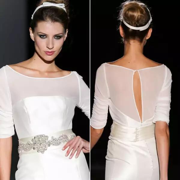 Franc Sarabia: El toque perfecto a tu chongo puede ser un moño blanco en forma de diadema. Amárralo alrededor del chongo para lucir como una hermosa y clásica novia.