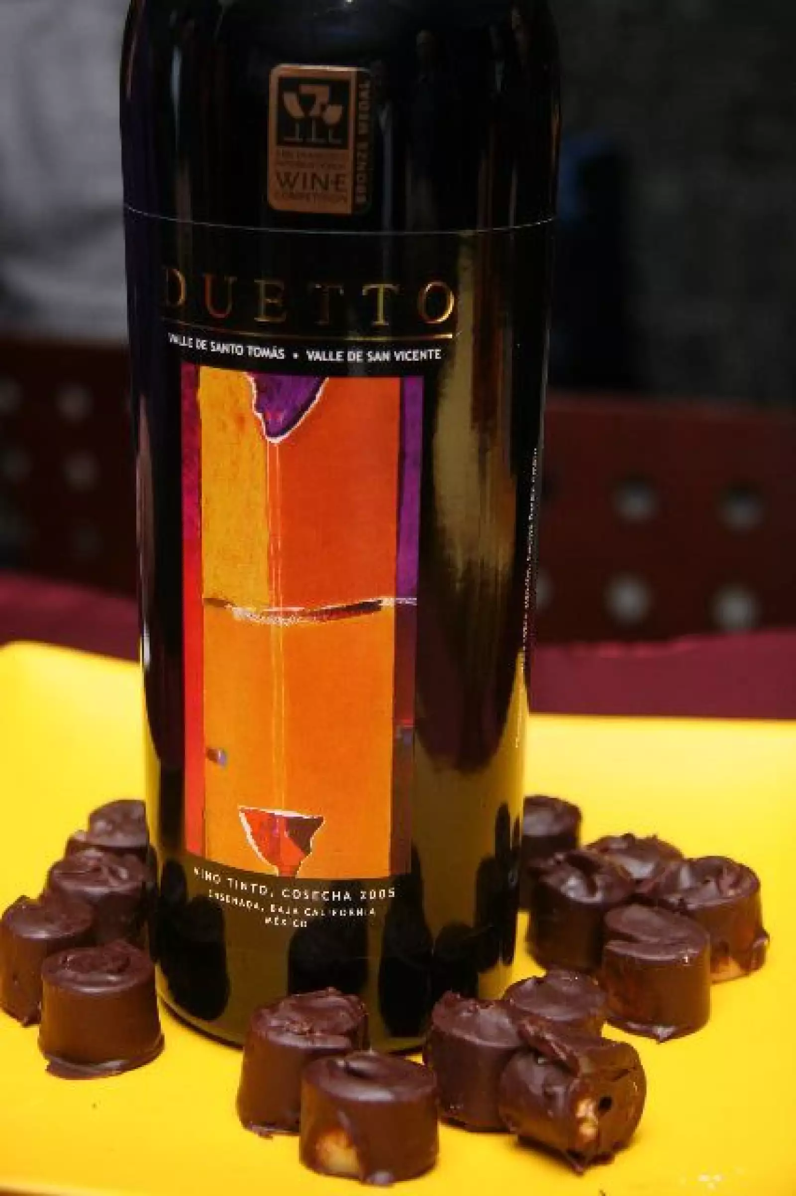 Presentación Vino Duetto de Santo Tomás.