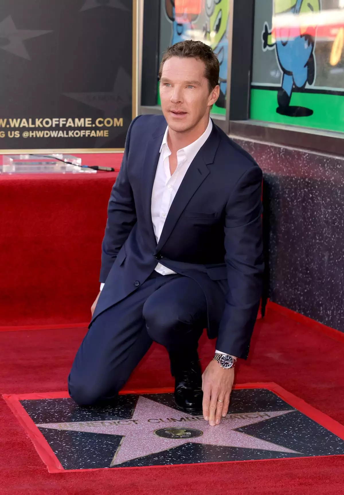 Actor Benedict Cumberbatch Honored With Star On The Hollywood Walk Of Fame