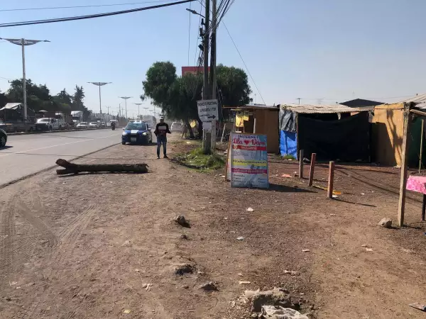Acceso provisional al AIFA desde la carretera México-Pachuca