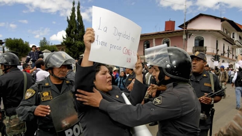 Conga Cajamanca Perú