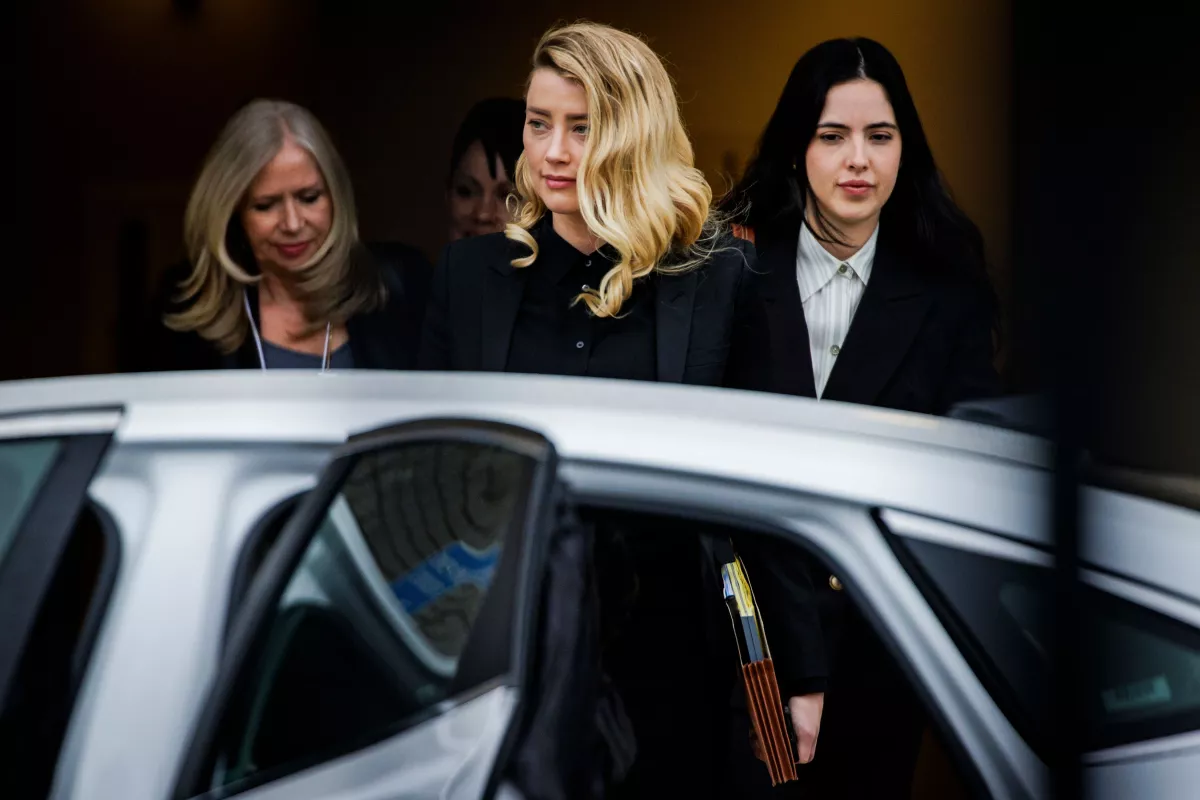 Depp v Heard defamation lawsuit at the Fairfax County Circuit Court, USA - 18 Apr 2022