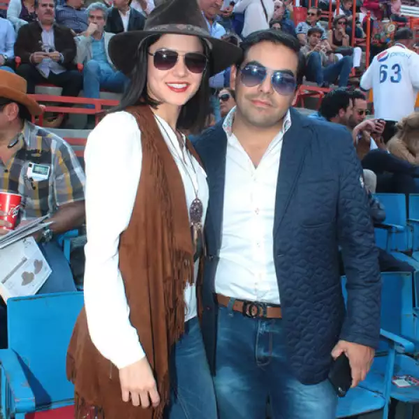 Miriam Hernández y Alejandro Goñi