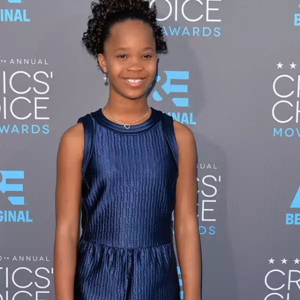 Con tan sólo 11 años Quvenzhané Wallis ha recibido varias nominaciones por su personaje en 12 Years a Slave y Annie.