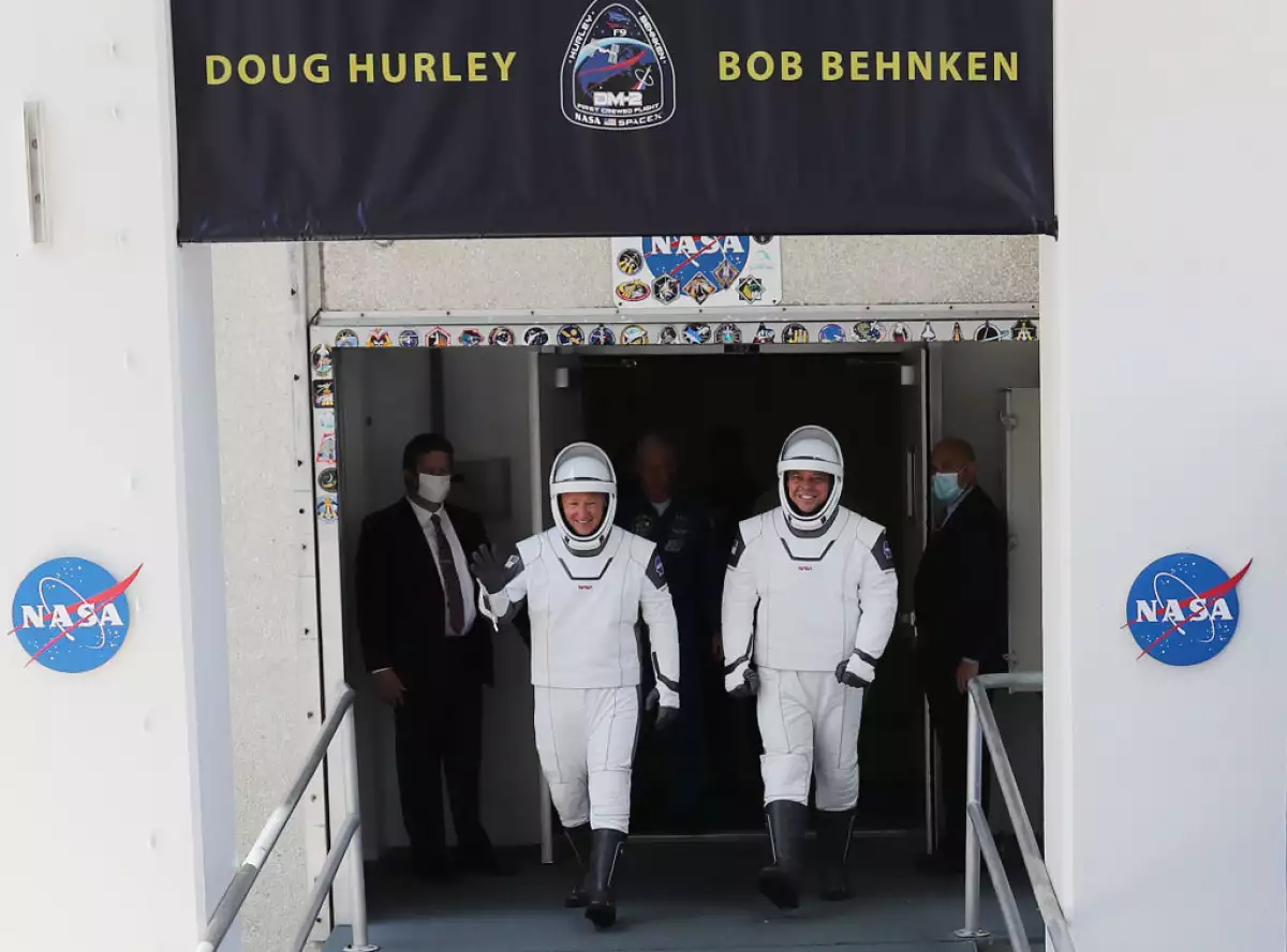 Doug Hurley y Bob Behnken