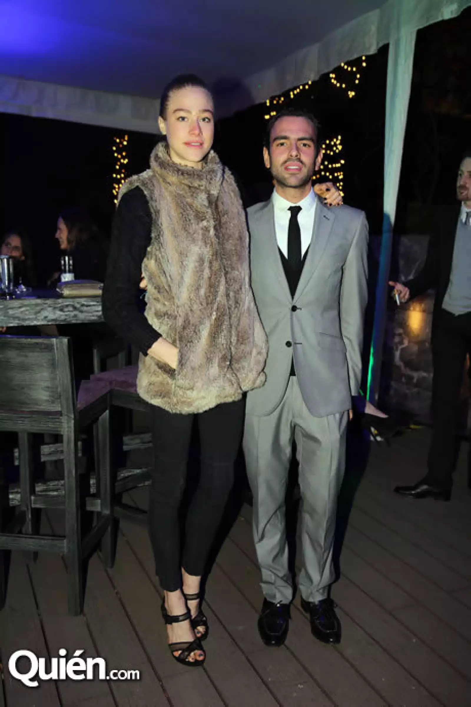 Nathalie Martínez y Alfonso Bustos