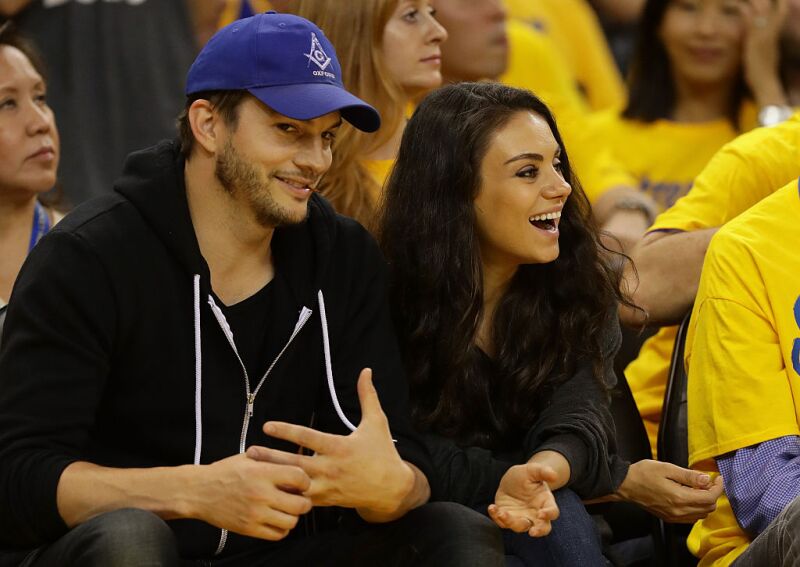 Ashton Kutcher y Mila Kunis date