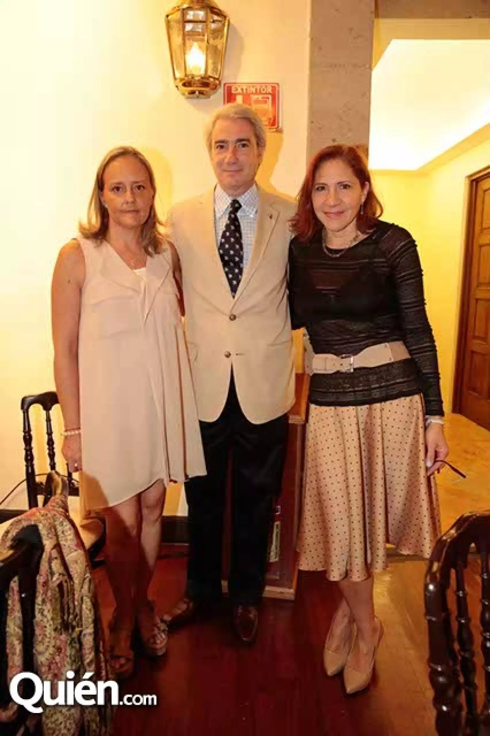 Maite Vega,Marcelo y Claudia Peruggia