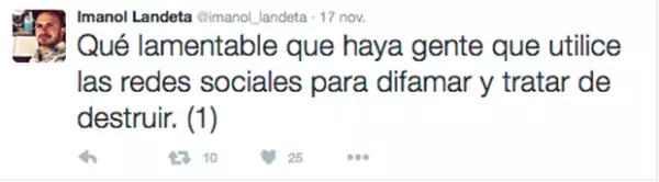 El actor explicó lo sucedido en su cuenta de Twitter, después de recuperarla.