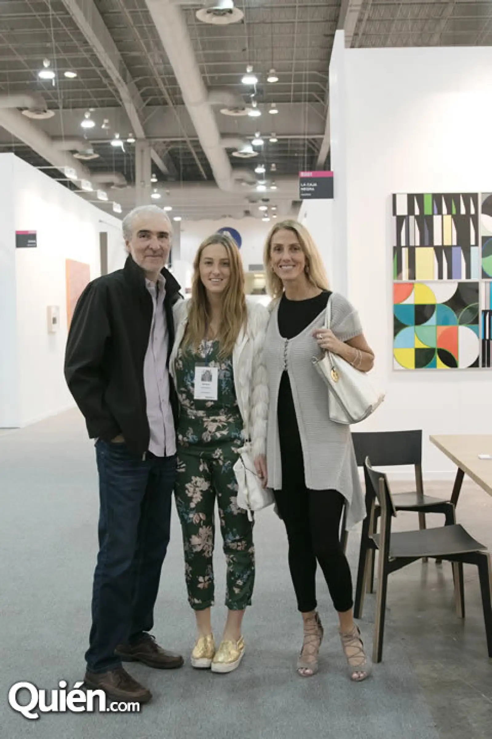 Roberto Guerrero, Natalia Guerrero y Martha Guerrero