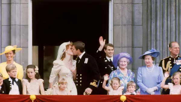 Sarah Ferguson y el príncipe Andrés