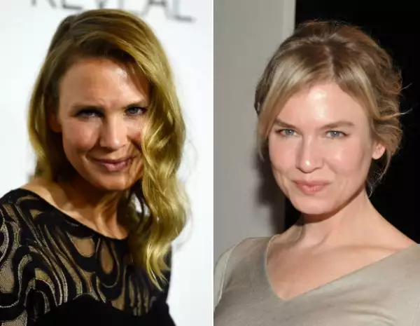 A la derecha, Renée Zellweger en 2011 y a la izquierda se muestra su imagen actual.