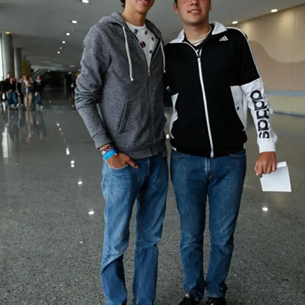 René Espinoza y Luis Cuellar