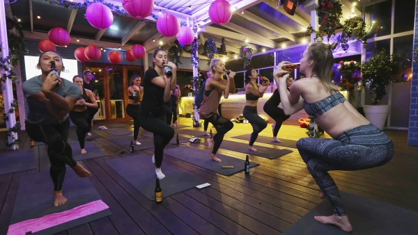 Beer Yoga