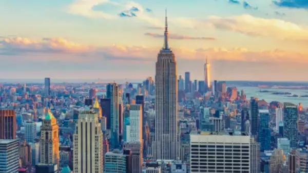 Vista de los edificios de Nueva York