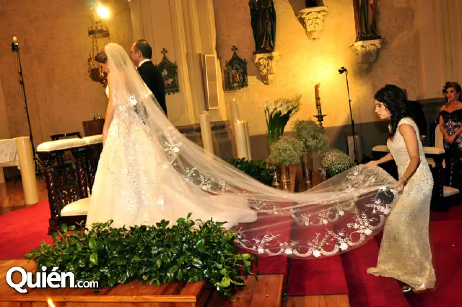 Boda de Carolina González y Bernardo Bichara Assad