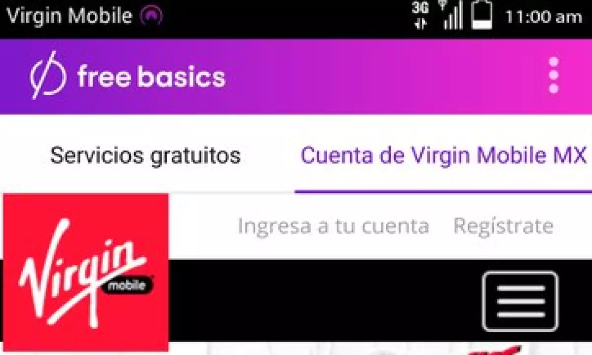 México es el sexto país que cuenta con Free Basics en América Latina. (Foto: Virgin Mobile México )