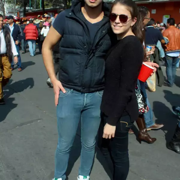 Santiago Cortés y Paola Chagoyán