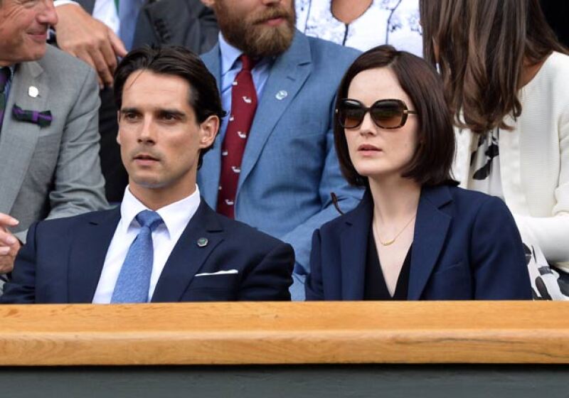 John falleció un día después del cumpleaños de su prometida, Michelle, y un día antes de su cumpleaños. Aquí en el campeonato de Wimbledon de este año.