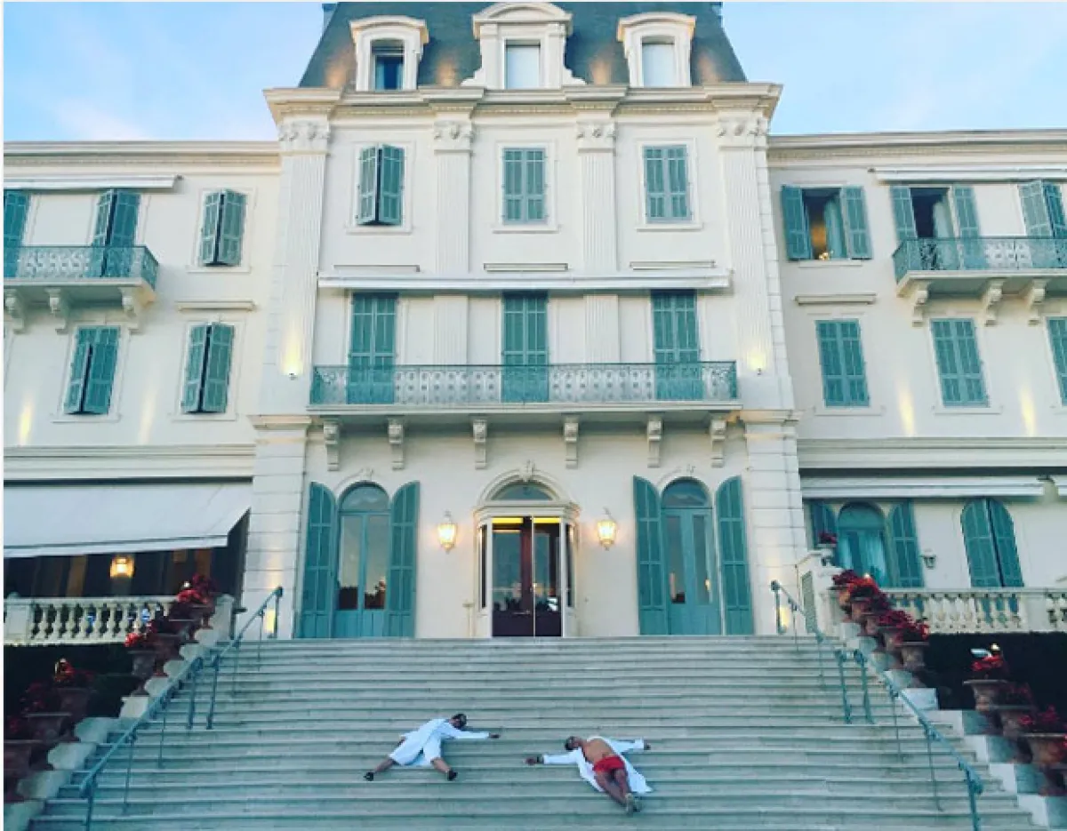 Esta fue la foto que hizo oficial la relación de Katy y Orlando