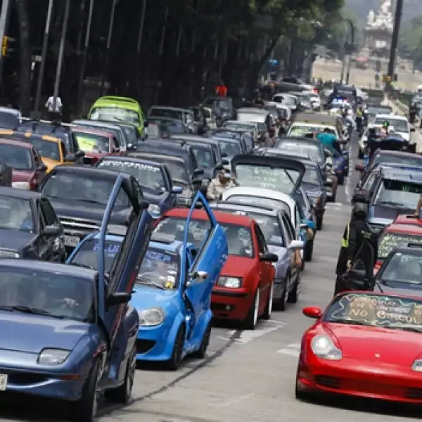 Protestas Hoy no circula