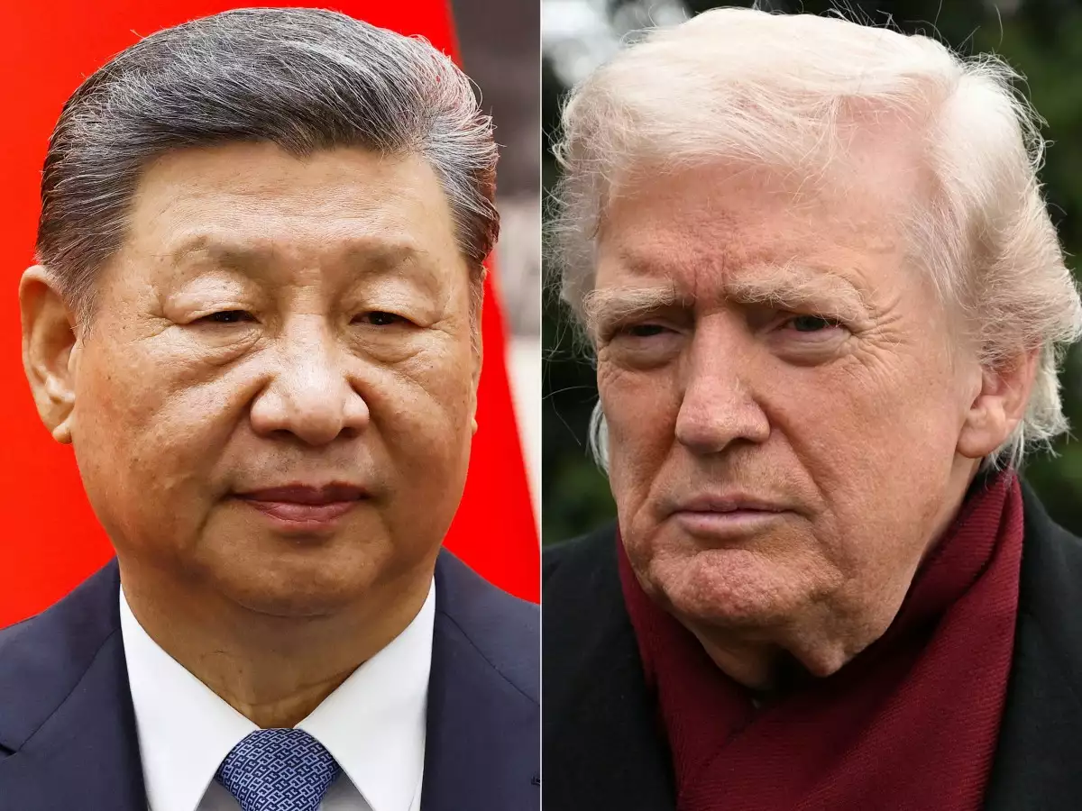 Esta combinación de imágenes creadas el 24 de noviembre de 2025 muestra a L/R, al presidente de China Xi Jinping en Beijing el 12 de noviembre de 2025 y al presidente estadounidense Donald Trump en Washington, DC, el 22 de noviembre de 2025. El líder chino Xi Jinping y el presidente estadounidense Donald Trump discutieron la cooperación bilateral y el tema de Taiwán en una llamada telefónica el 24 de noviembre de 2025, informó la agencia de noticias estatal de Beijing Xinhua.