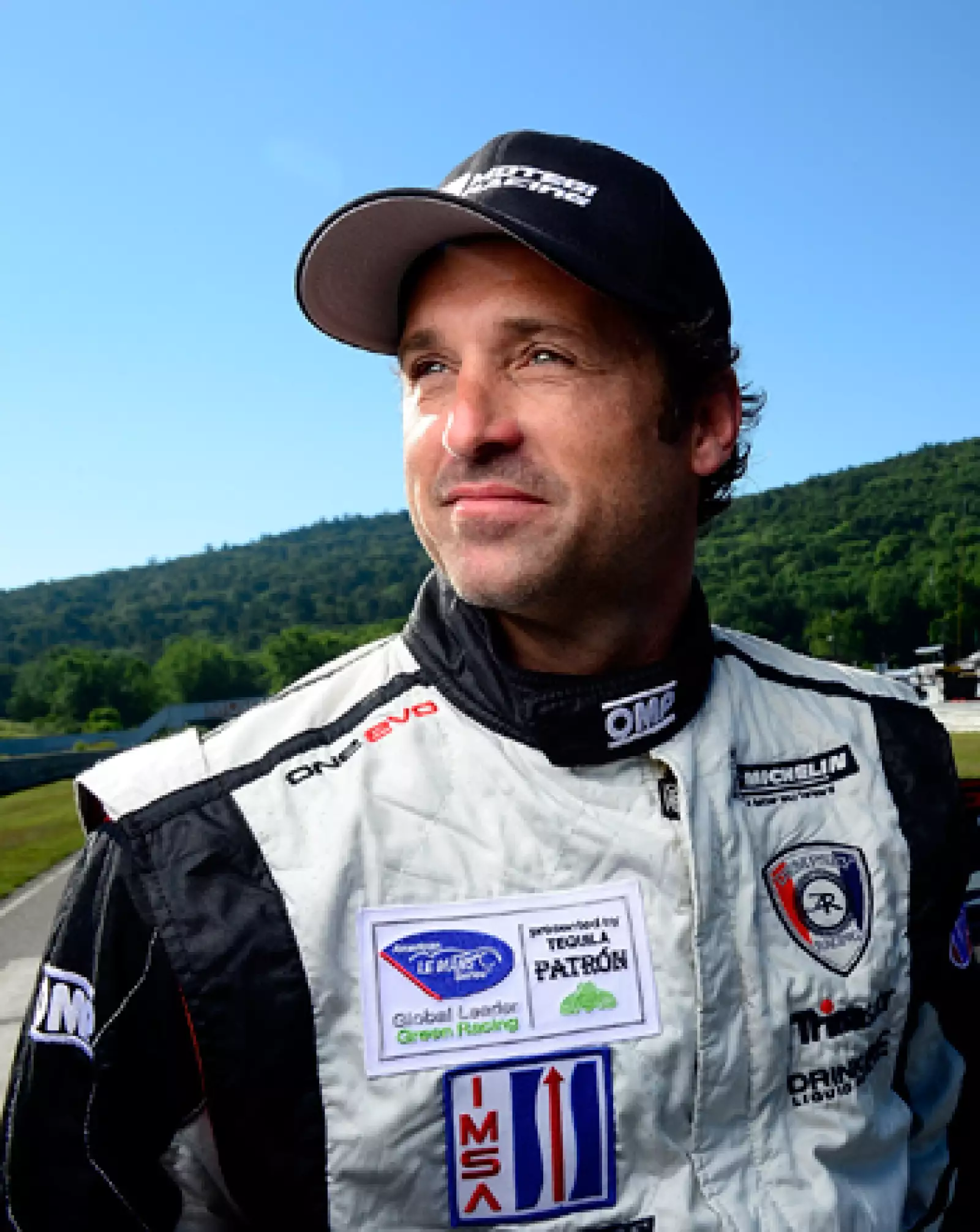 Patrick Dempsey como corredor de autos