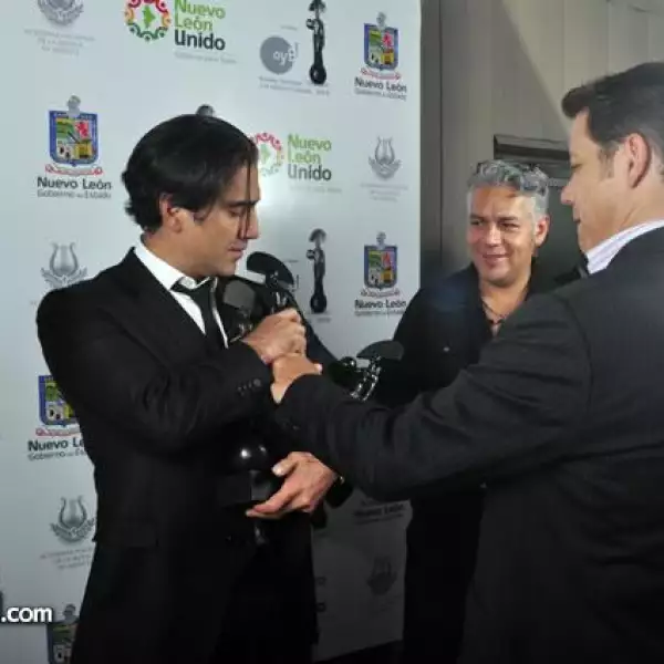 Backstage en los Premios Oye