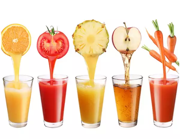 Trata de consumir más jugo de verduras que de frutas.