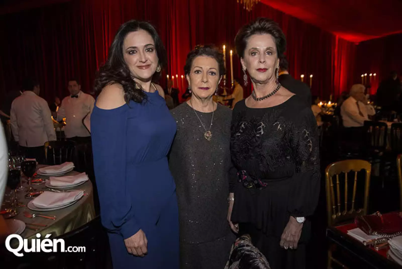 Connie Visoso de Altamirano, Chiquis Rodríguez Peña y Connie Visoso