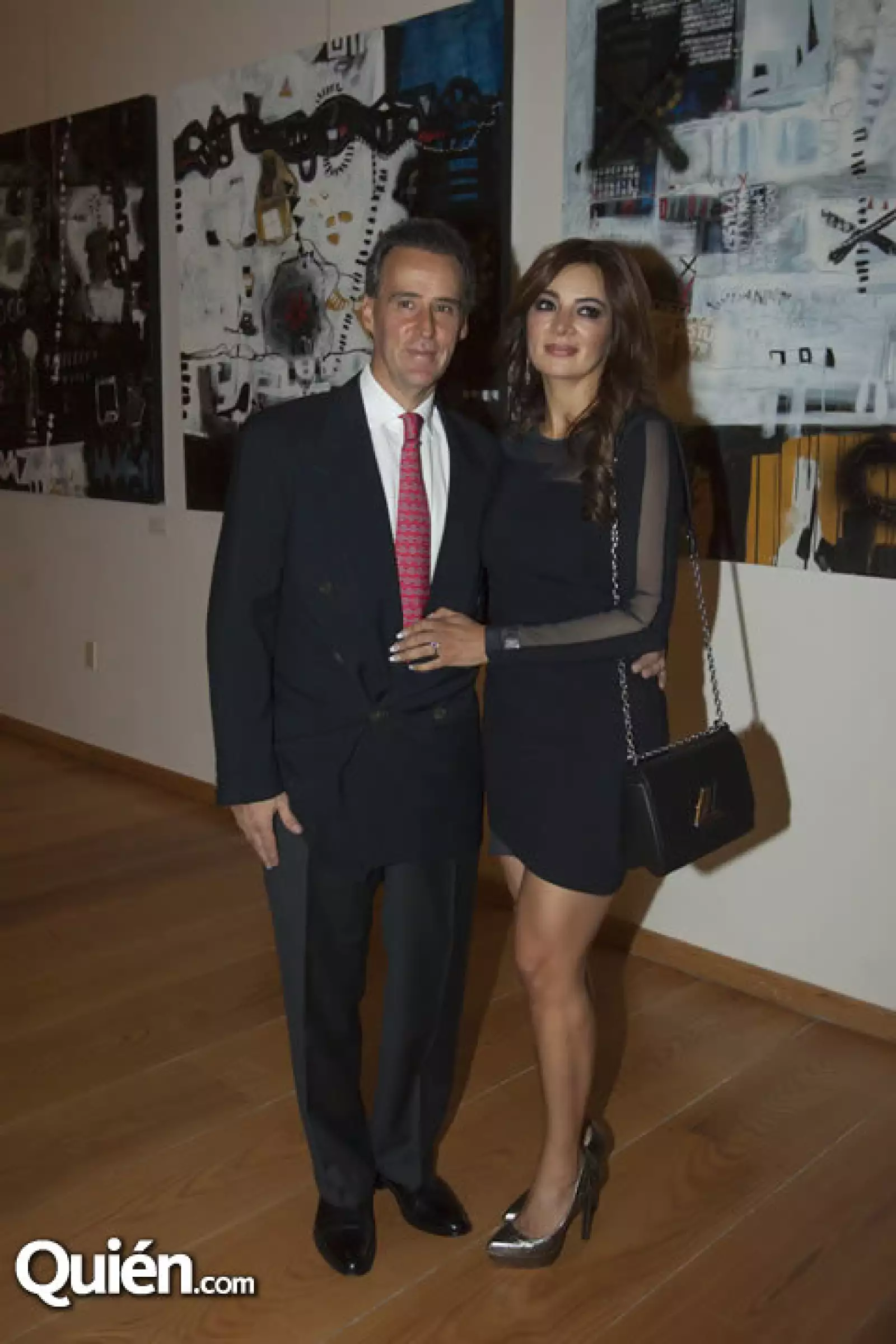 Javier Rosado y Cynthia Limón