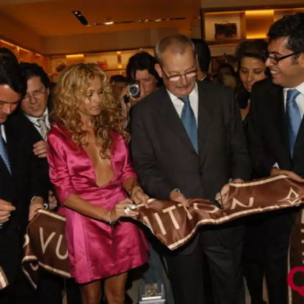 Federick Muselle, Paulina Rubio, Patrick Vuitton, Carlos Salgado