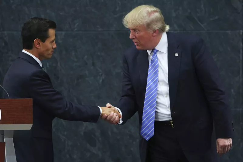 Trump y Peña