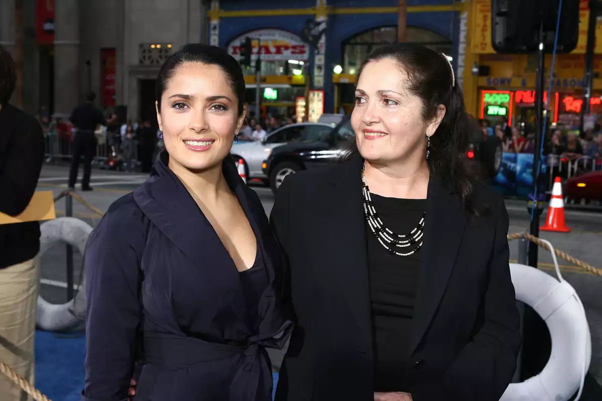 Diana Jiménez Medina y Salma Hayek