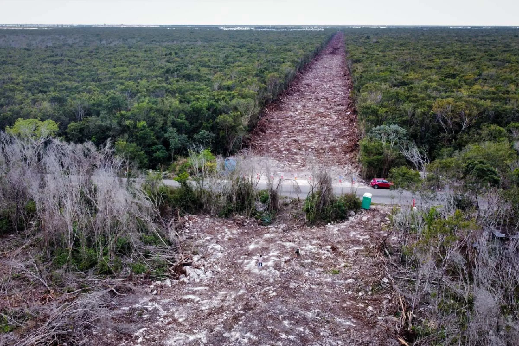 Tramo 5 Tren Maya construcción
