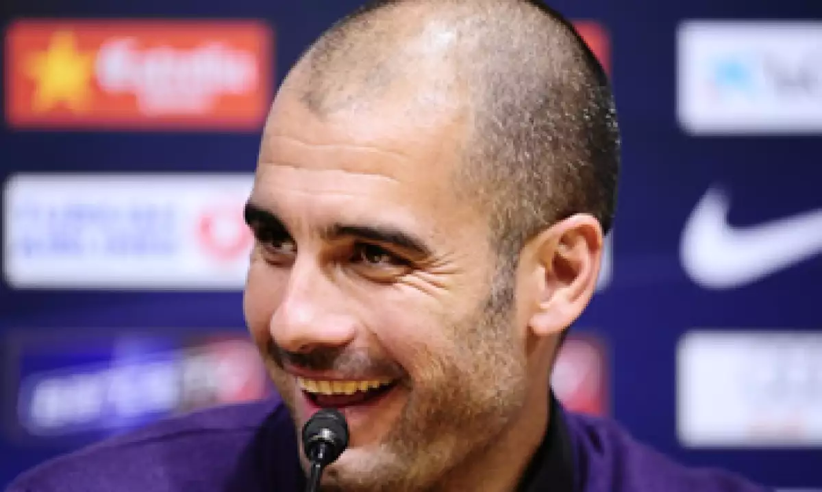 Pep Guardiola ganó 14 títulos con el Barcelona antes de irse al final de la temporada pasada. (Foto: AP)