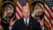 President Biden delivers remarks before departing for Europe