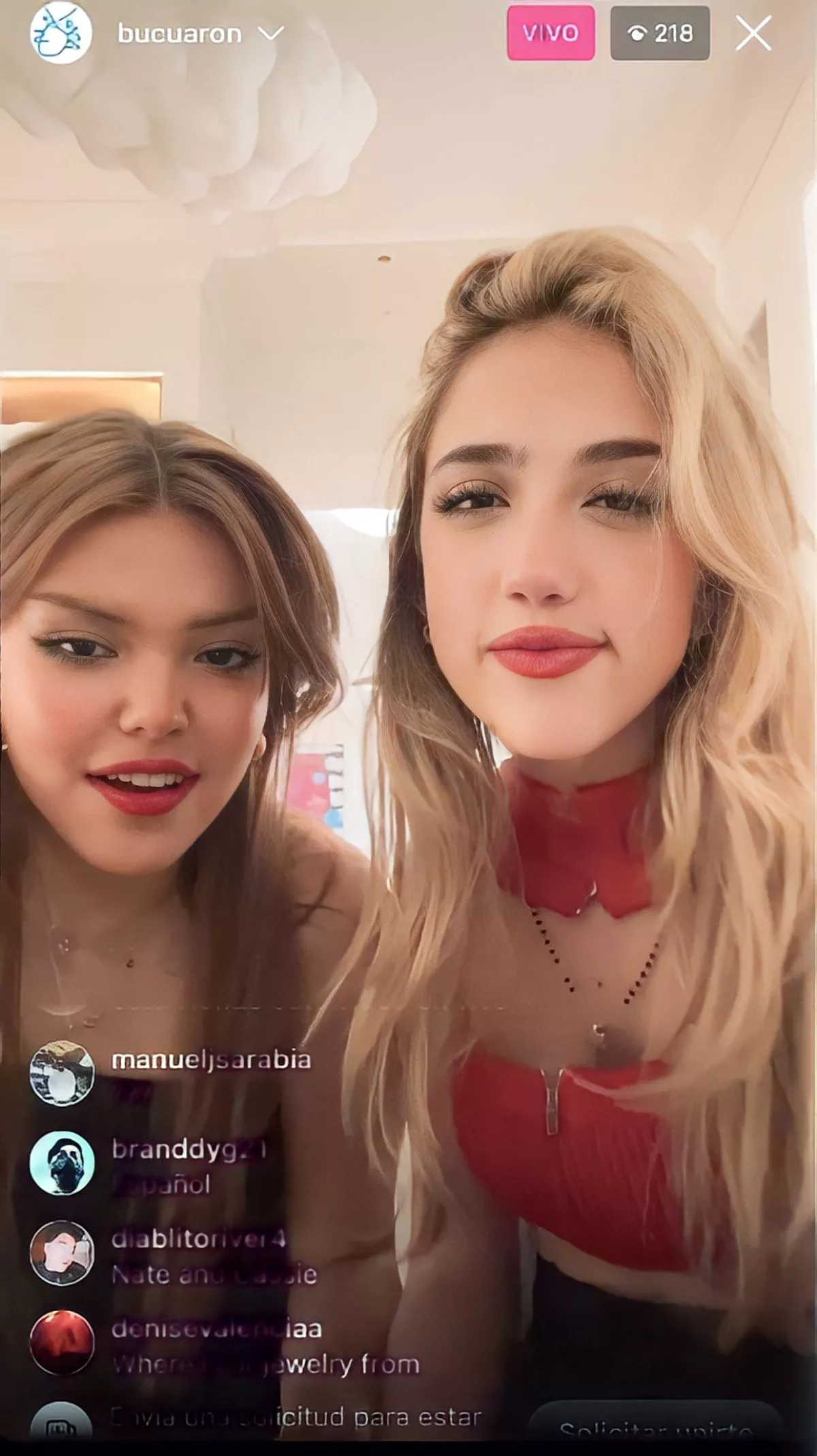 Tess Bu y Valentina Paloma