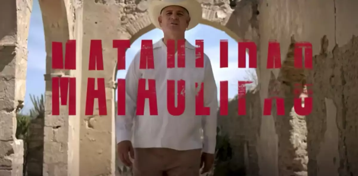 Spot con frase "mataulipas" de Arturo Diez